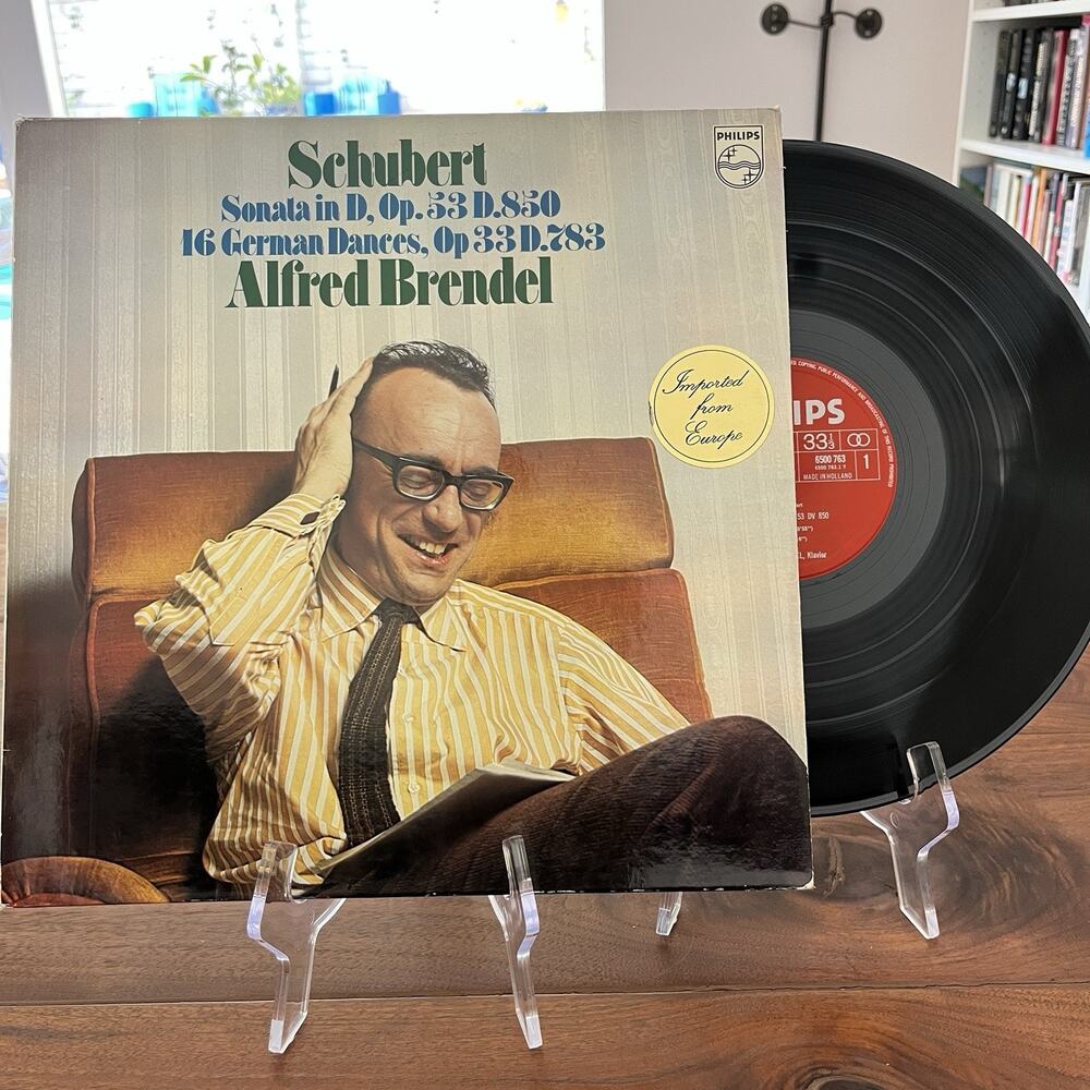 Schubert Alfred Brendel Sonata In D, Op.53 D.850 Vinyl LP 1974 Philips 6500 763